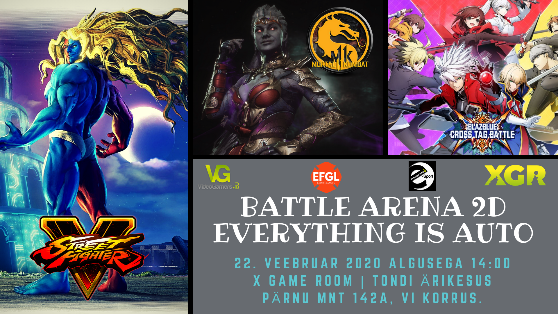 Next offline event is called Battle Arena 2D